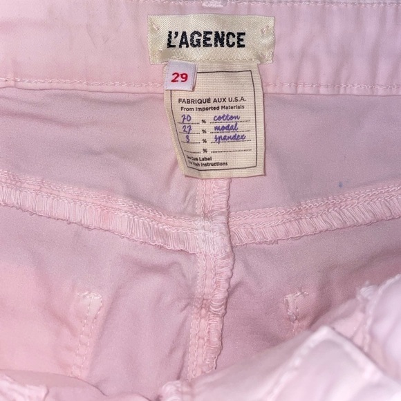 L'AGENCE Margot High-Rise Skinny Jeans in Ballerina Pink Size 29 AS IS - Picture 6 of 10